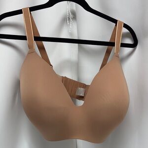Knix Seamless tan Wireless Bra 8++